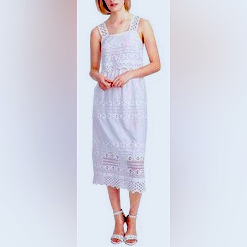 J. Crew Tiered Eyelet Mini Dress (4) ready for summer!